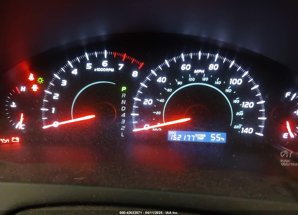 2007 TOYOTA CAMRY LE VIN: 4T4BE46K97R009293