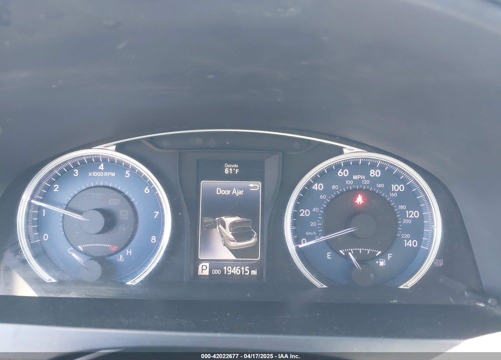 2016 TOYOTA CAMRY VIN: 4T1BF1FK9GU244637