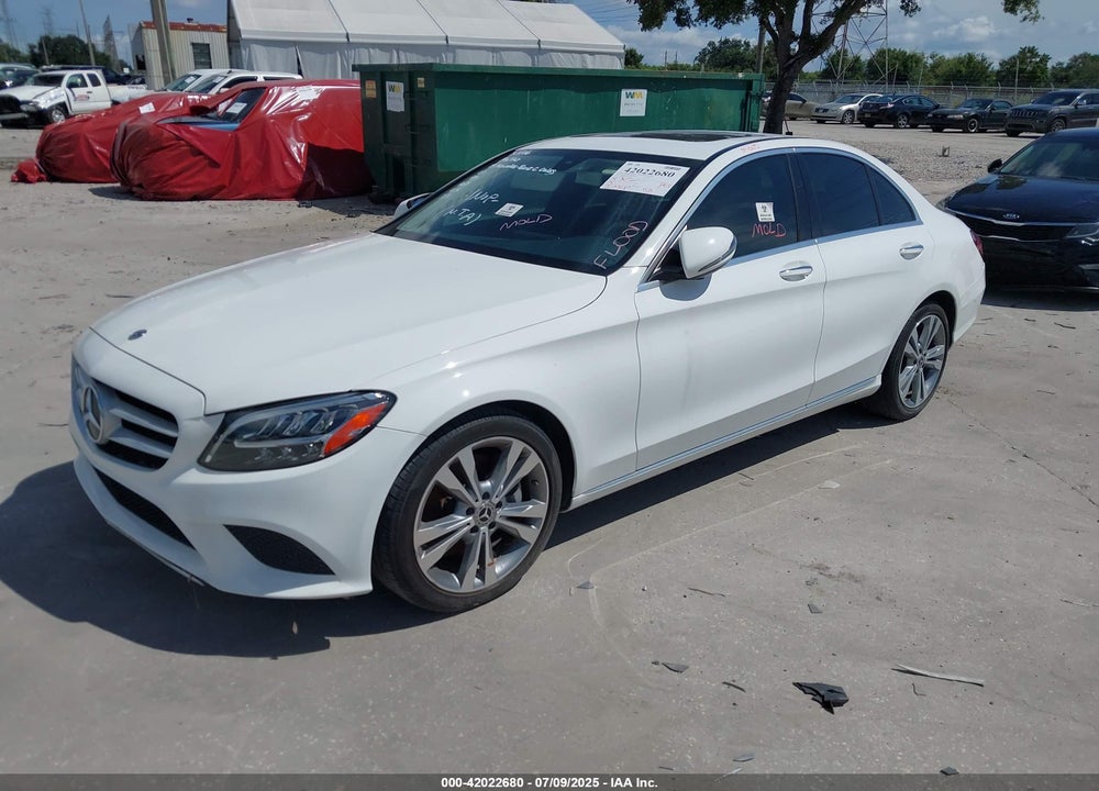 2019 MERCEDES-BENZ C CLASS VIN: 55SWF8DB5KU311106