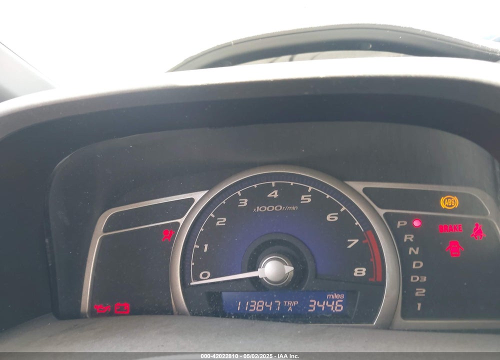 2008 HONDA CIVIC VIN: 1HGFA16858L031038
