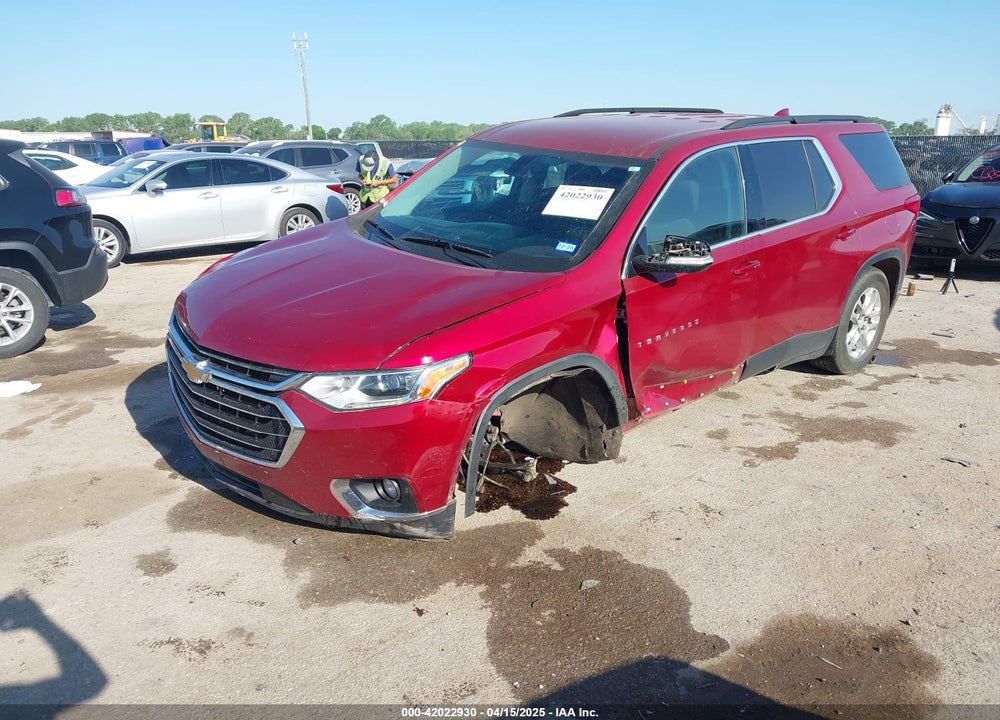 2020 CHEVROLET TRAVERSE FWD LT CLOTH VIN: 1GNERGKW9LJ309932