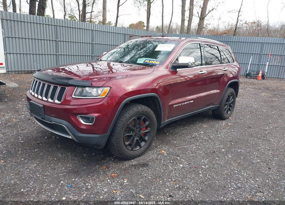 2016 JEEP GRAND CHEROKEE LIMITED VIN: 1C4RJFBM2GC332845