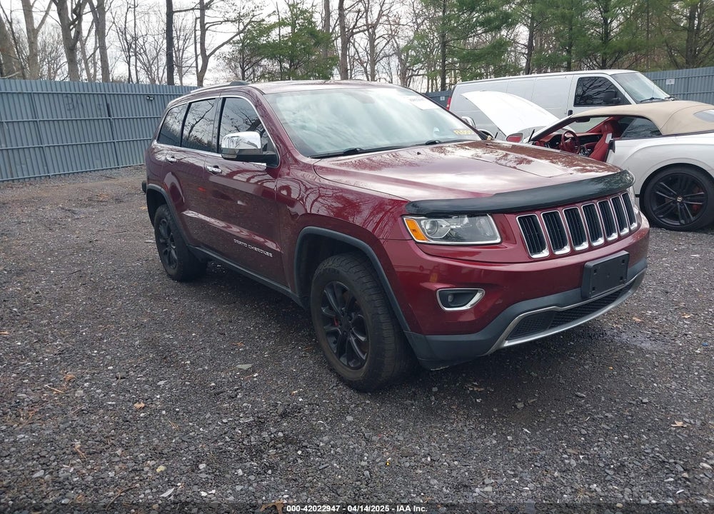 2016 JEEP GRAND CHEROKEE LIMITED VIN: 1C4RJFBM2GC332845