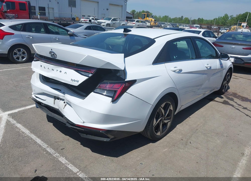 2022 HYUNDAI ELANTRA HYBRID LIMITED VIN: KMHLN4AJ2NU019478