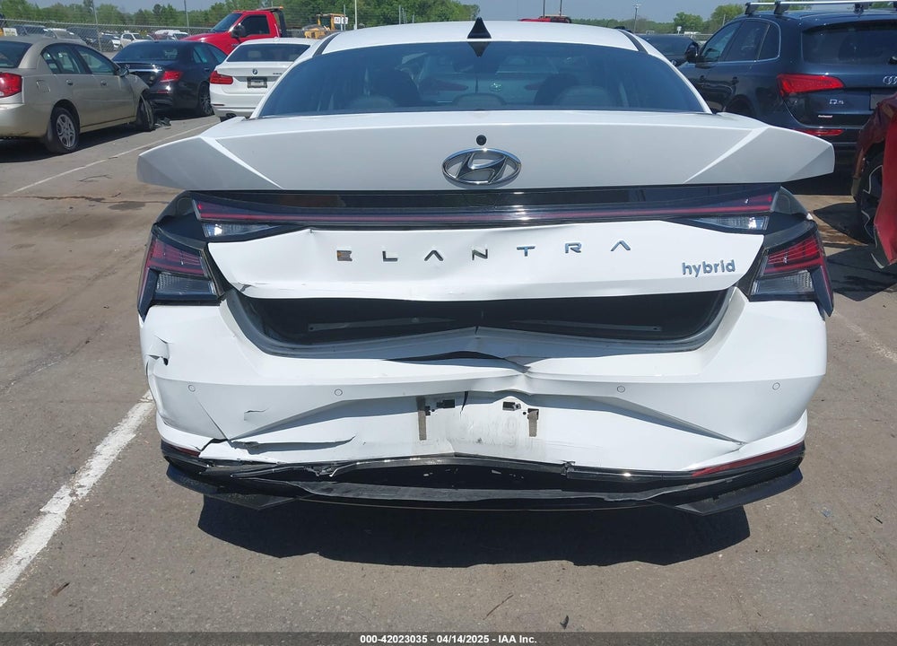 2022 HYUNDAI ELANTRA HYBRID LIMITED VIN: KMHLN4AJ2NU019478