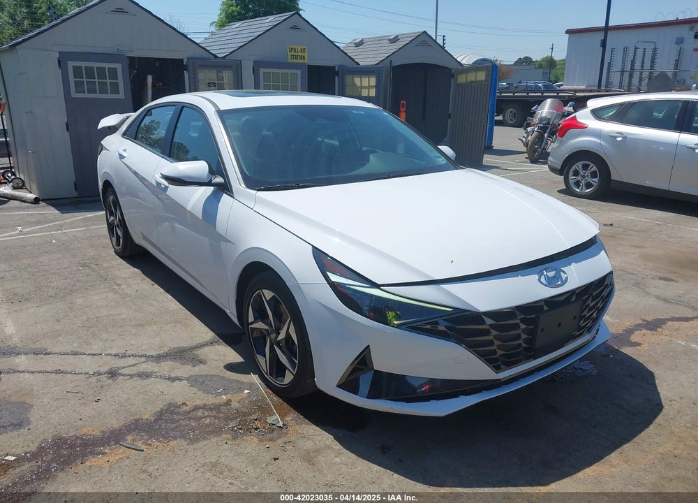 2022 HYUNDAI ELANTRA HYBRID LIMITED VIN: KMHLN4AJ2NU019478