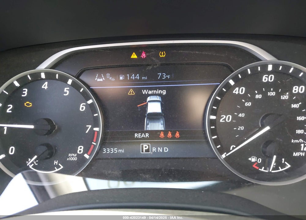 2024 NISSAN FRONTIER VIN: 1N6ED1EJ5RN667709