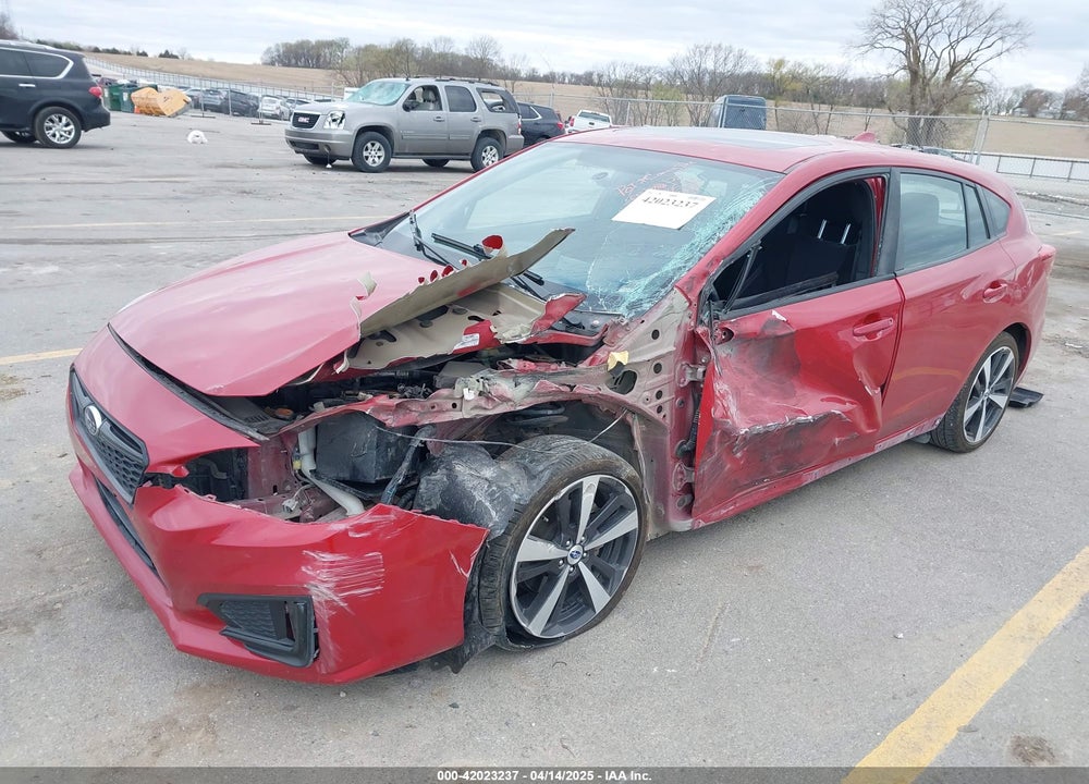2017 SUBARU IMPREZA VIN: 4S3GTAL64H3718012