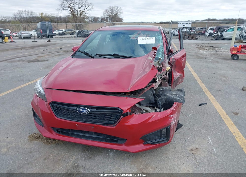 2017 SUBARU IMPREZA VIN: 4S3GTAL64H3718012