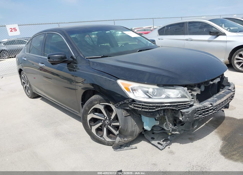 2016 HONDA ACCORD EX-L V-6 VIN: 1HGCR3F85GA012894