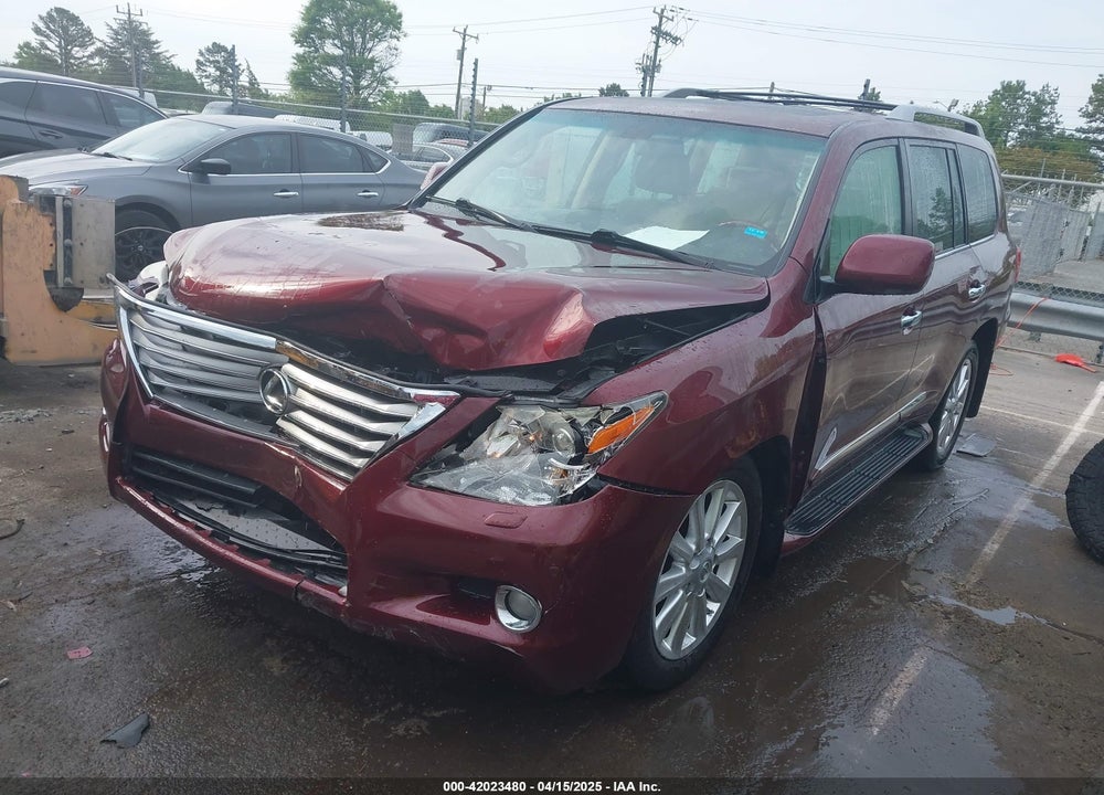 2008 LEXUS LX 570 VIN: JTJHY00W584000481