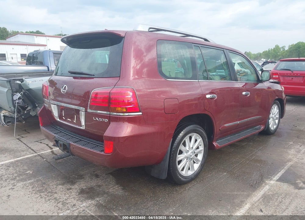 2008 LEXUS LX 570 VIN: JTJHY00W584000481
