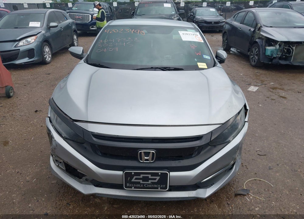 2020 HONDA CIVIC VIN: 2HGFC4B68LH302745