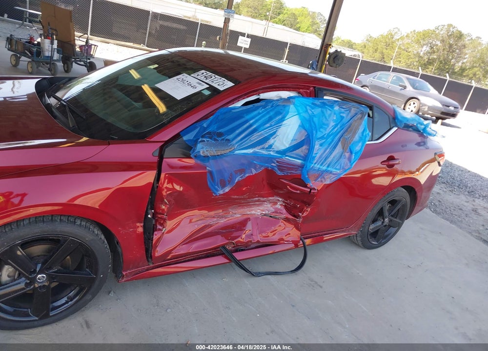 2022 NISSAN SENTRA VIN: 3N1AB8DV0NY287780