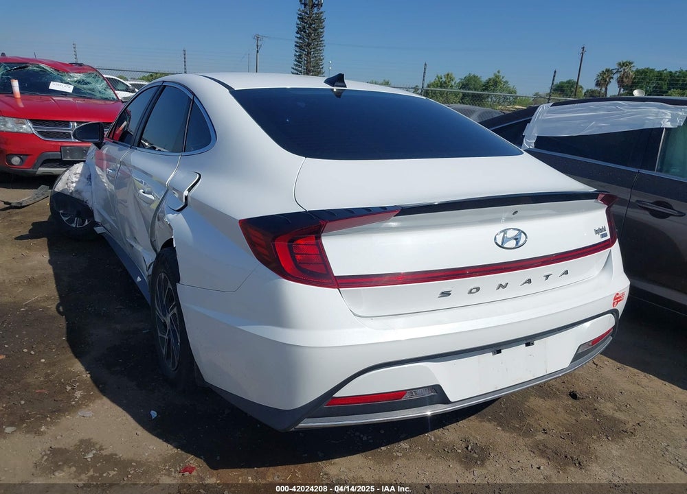 2021 HYUNDAI SONATA BLUE VIN: KMHL24JJ2MA033437