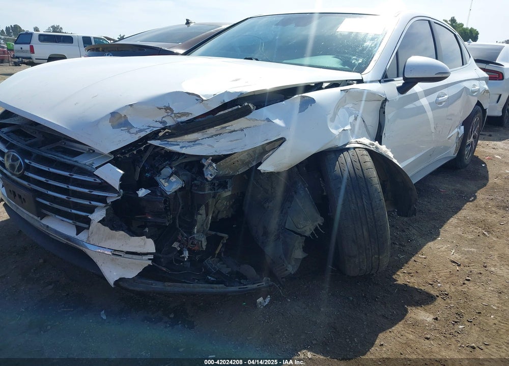 2021 HYUNDAI SONATA BLUE VIN: KMHL24JJ2MA033437