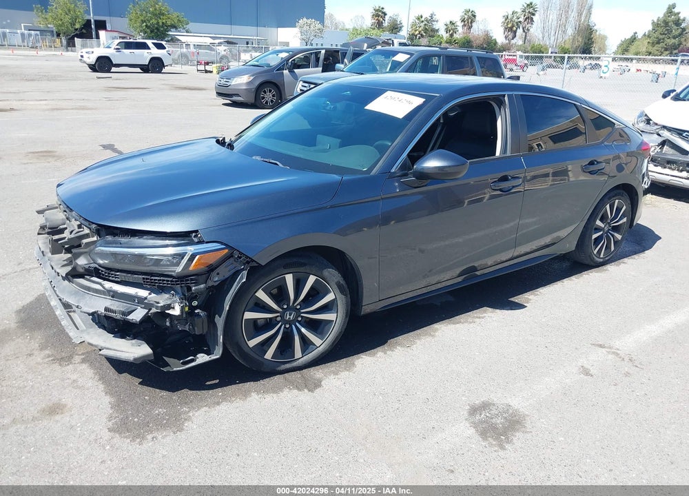 2023 HONDA CIVIC EX-L /EX-L W/O BSI VIN: 19XFL1H79PE001562