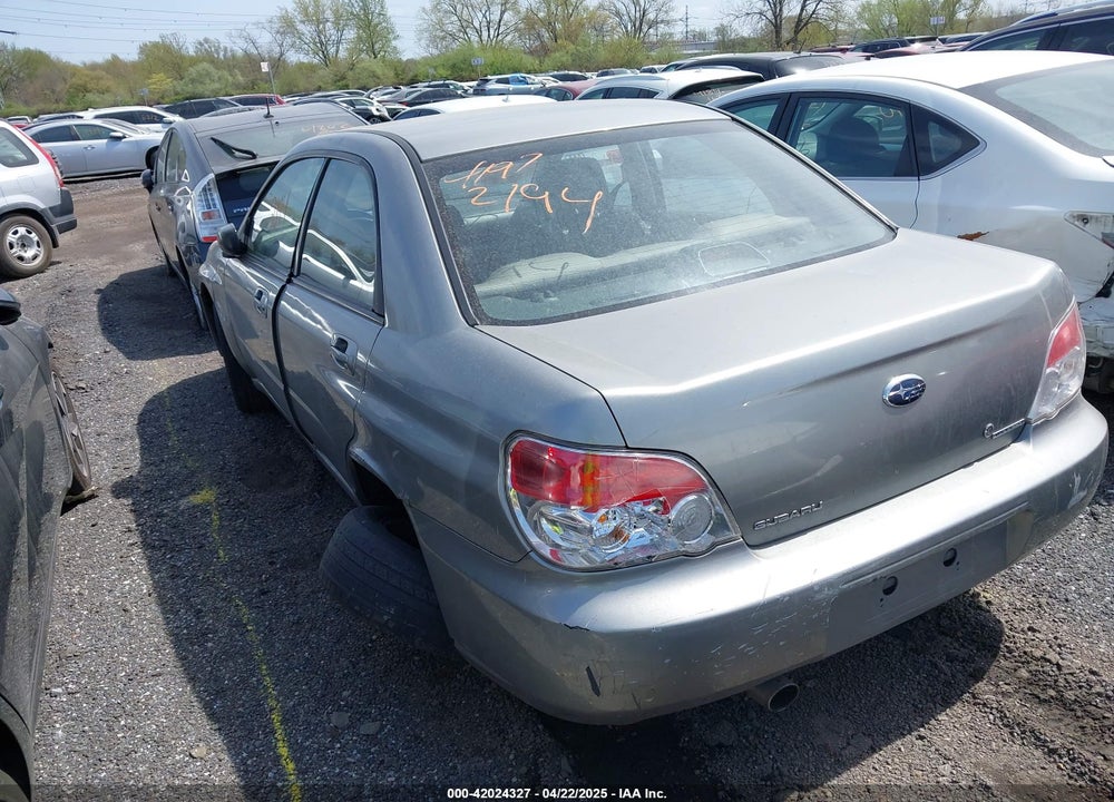 2007 SUBARU IMPREZA 2.5I VIN: JF1GD61697H525603