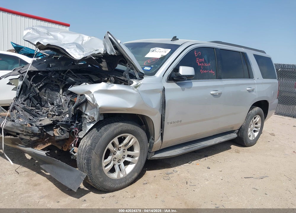 2015 CHEVROLET TAHOE VIN: 1GNSKAKC4FR140015