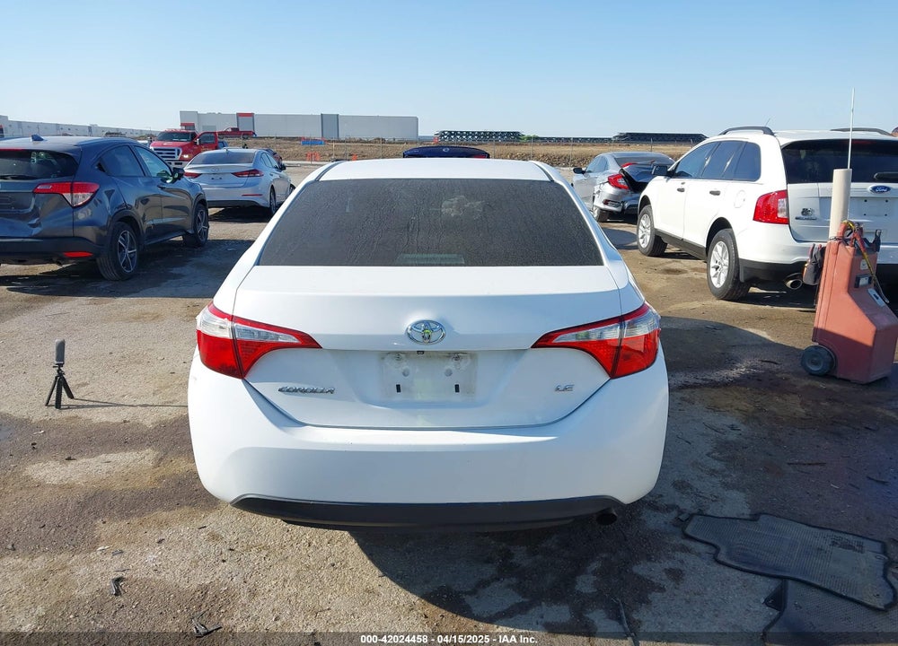 2015 TOYOTA COROLLA VIN: 2T1BURHE3FC392777