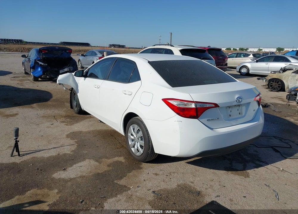 2015 TOYOTA COROLLA VIN: 2T1BURHE3FC392777