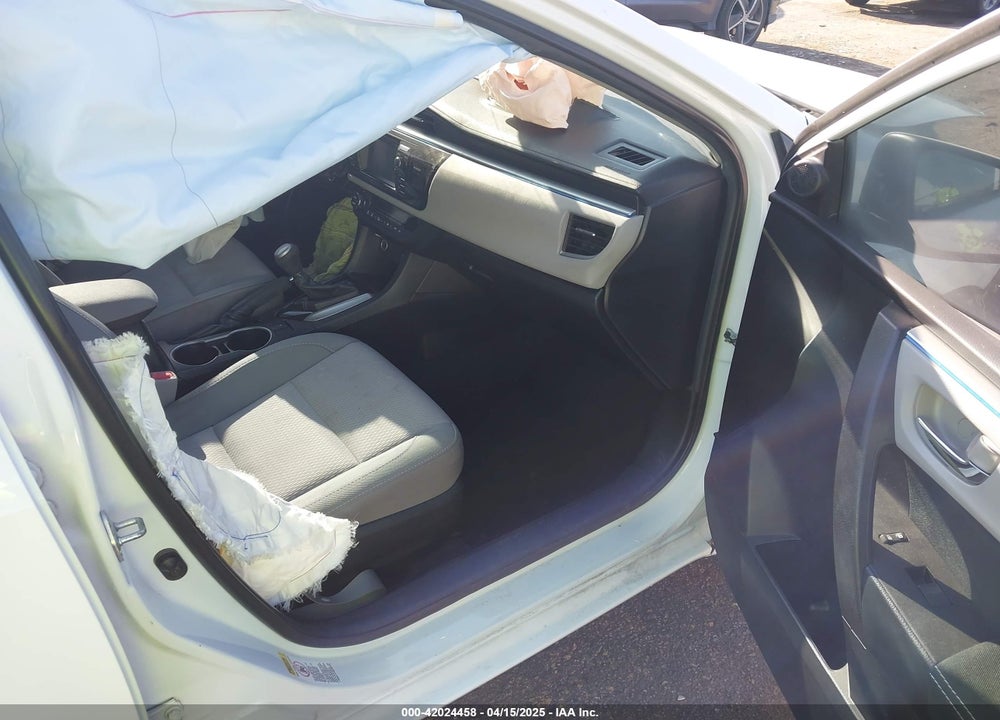 2015 TOYOTA COROLLA VIN: 2T1BURHE3FC392777