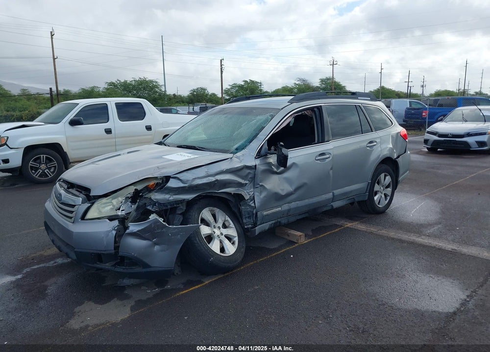 2011 SUBARU OUTBACK 2.5I PREMIUM VIN: 4S4BRBCC6B3337267