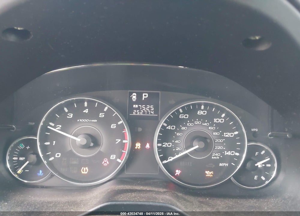 2011 SUBARU OUTBACK 2.5I PREMIUM VIN: 4S4BRBCC6B3337267