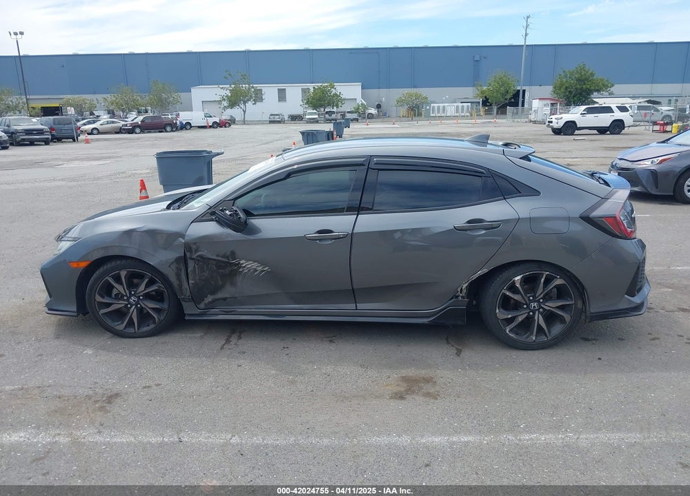 2018 HONDA CIVIC VIN: SHHFK7G48JU210238