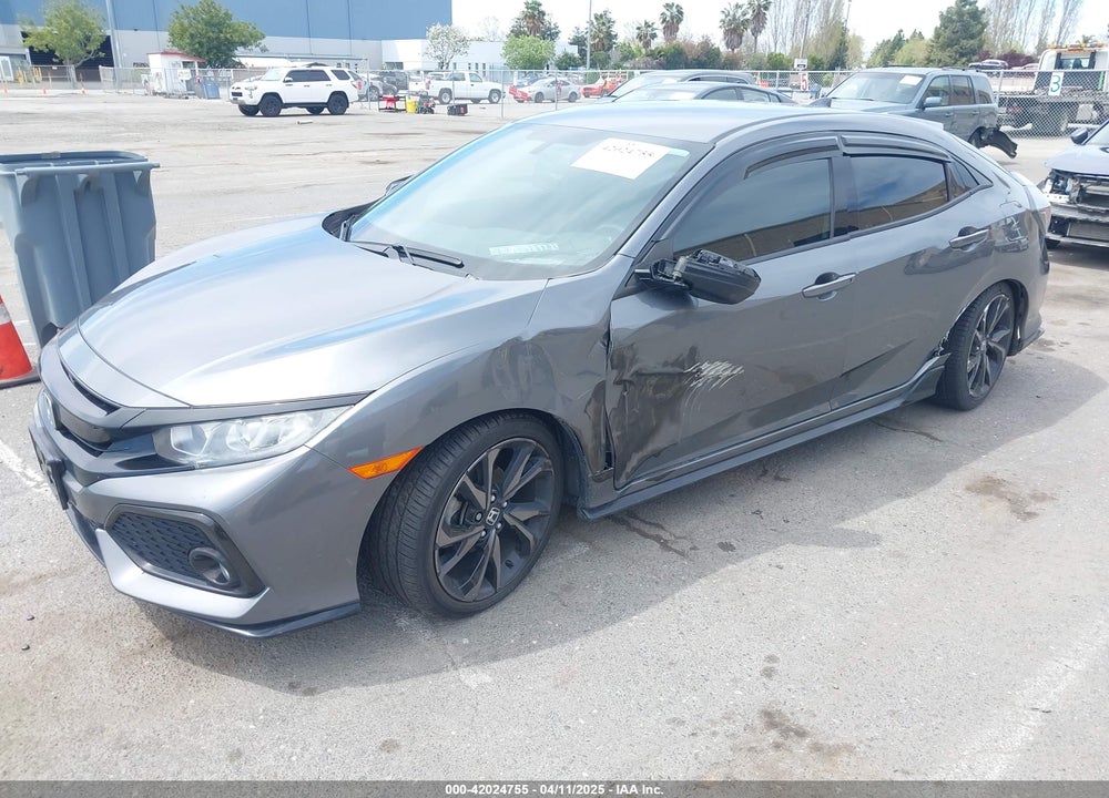 2018 HONDA CIVIC VIN: SHHFK7G48JU210238