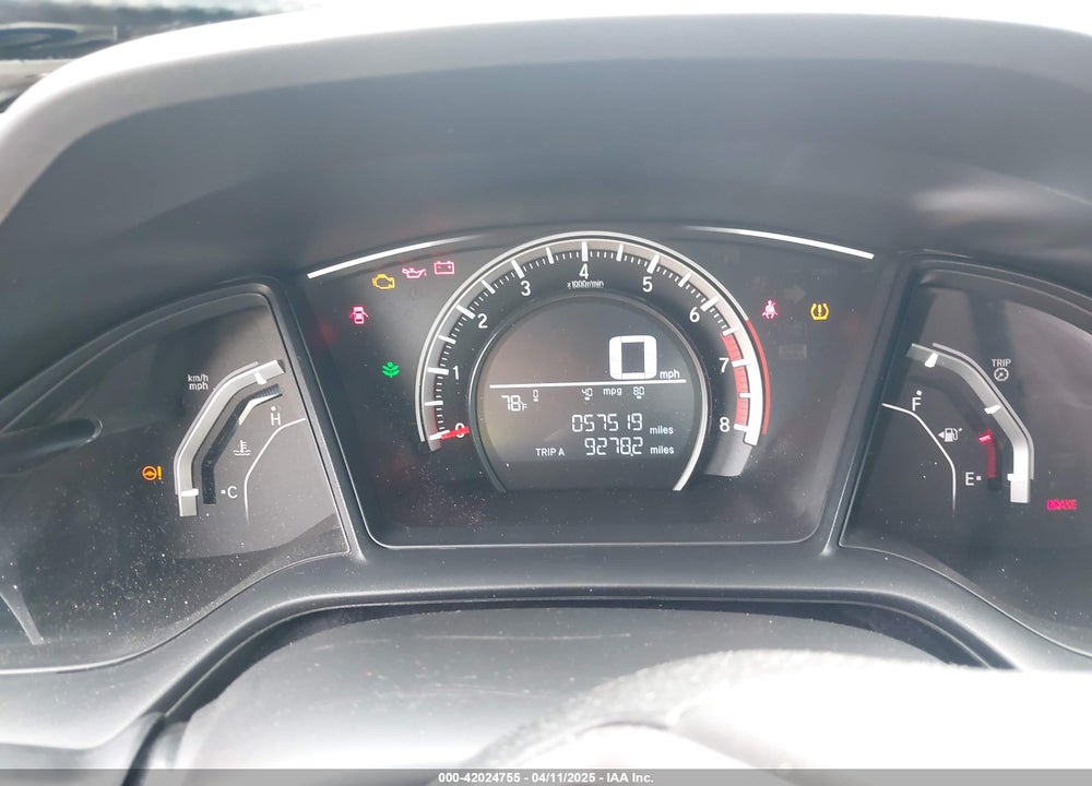 2018 HONDA CIVIC VIN: SHHFK7G48JU210238