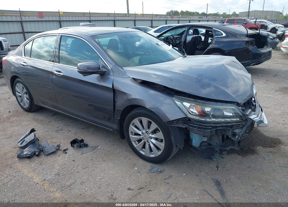 2014 HONDA ACCORD EX-L V-6 VIN: 1HGCR3F84EA025763