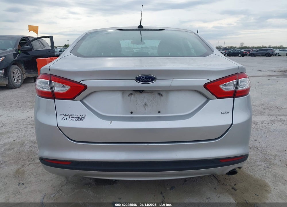2016 FORD FUSION SE VIN: 3FA6P0H78GR333795