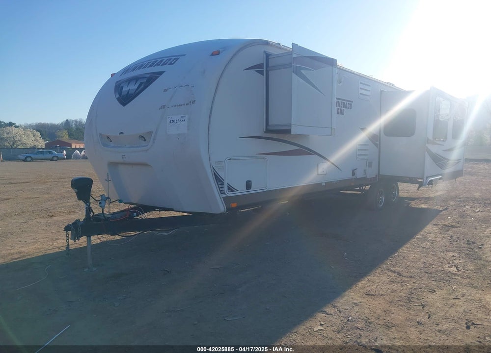 2013 WINNEBAGO TRAVEL TRAILER VIN: 54CAG0S22D1C88038