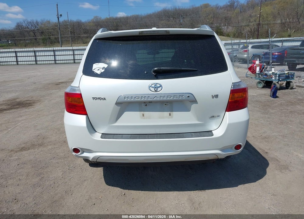 2009 TOYOTA HIGHLANDER LIMITED VIN: JTEES42A992146116