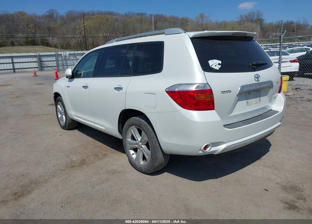 2009 TOYOTA HIGHLANDER LIMITED VIN: JTEES42A992146116