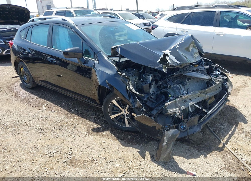 2022 SUBARU IMPREZA VIN: 4S3GTAD68N3727547