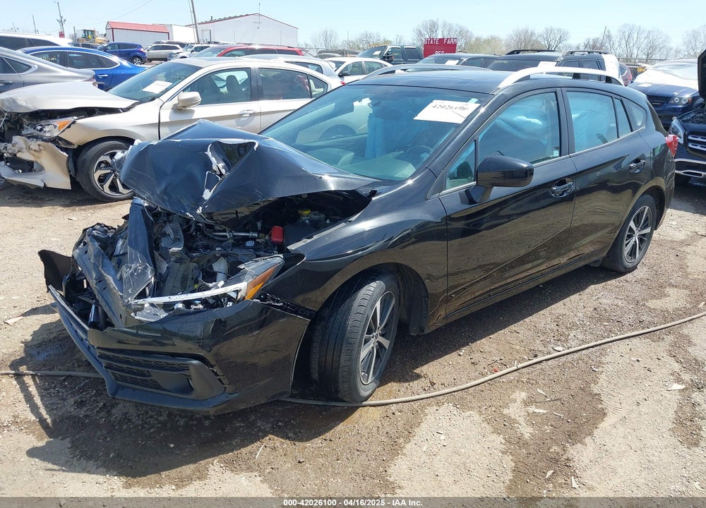 2022 SUBARU IMPREZA VIN: 4S3GTAD68N3727547