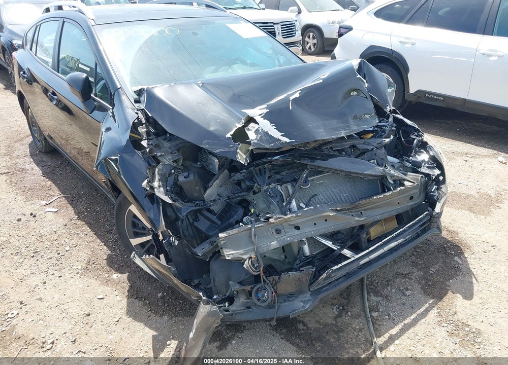2022 SUBARU IMPREZA VIN: 4S3GTAD68N3727547