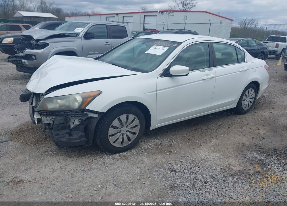 2010 HONDA ACCORD 2.4 LX VIN: 1HGCP2F38AA190312