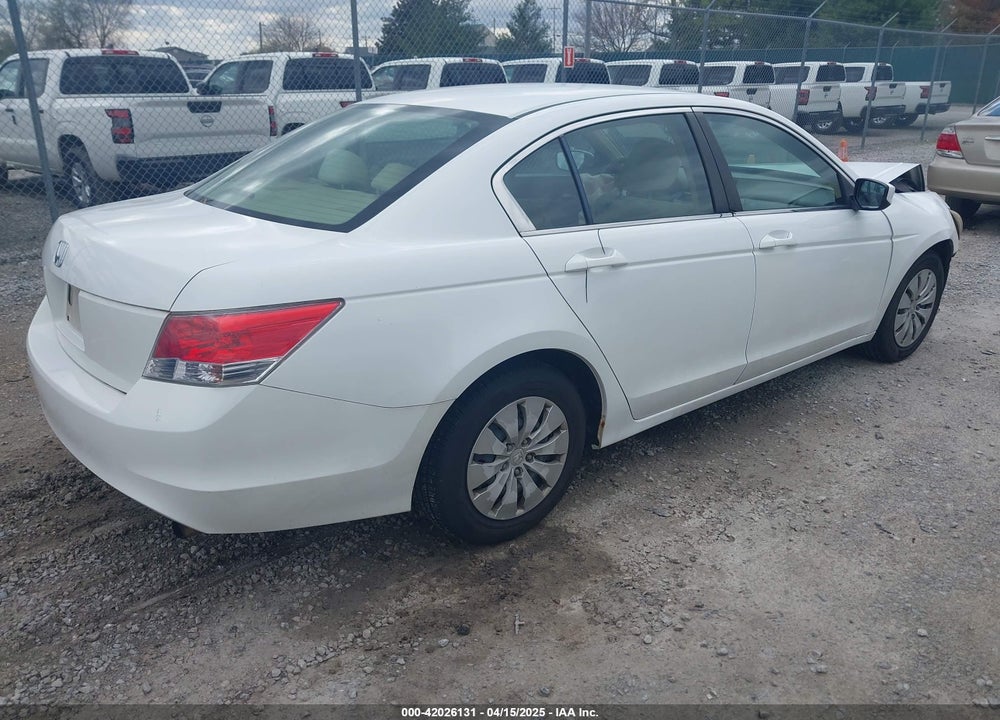 2010 HONDA ACCORD 2.4 LX VIN: 1HGCP2F38AA190312