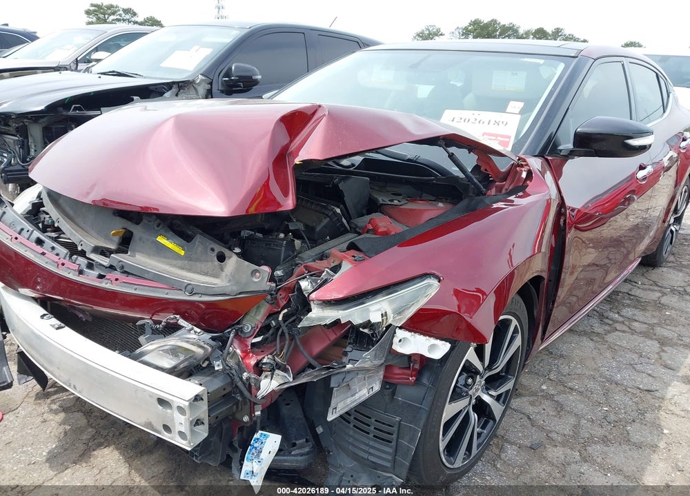2018 NISSAN MAXIMA VIN: 1N4AA6AP9JC400032