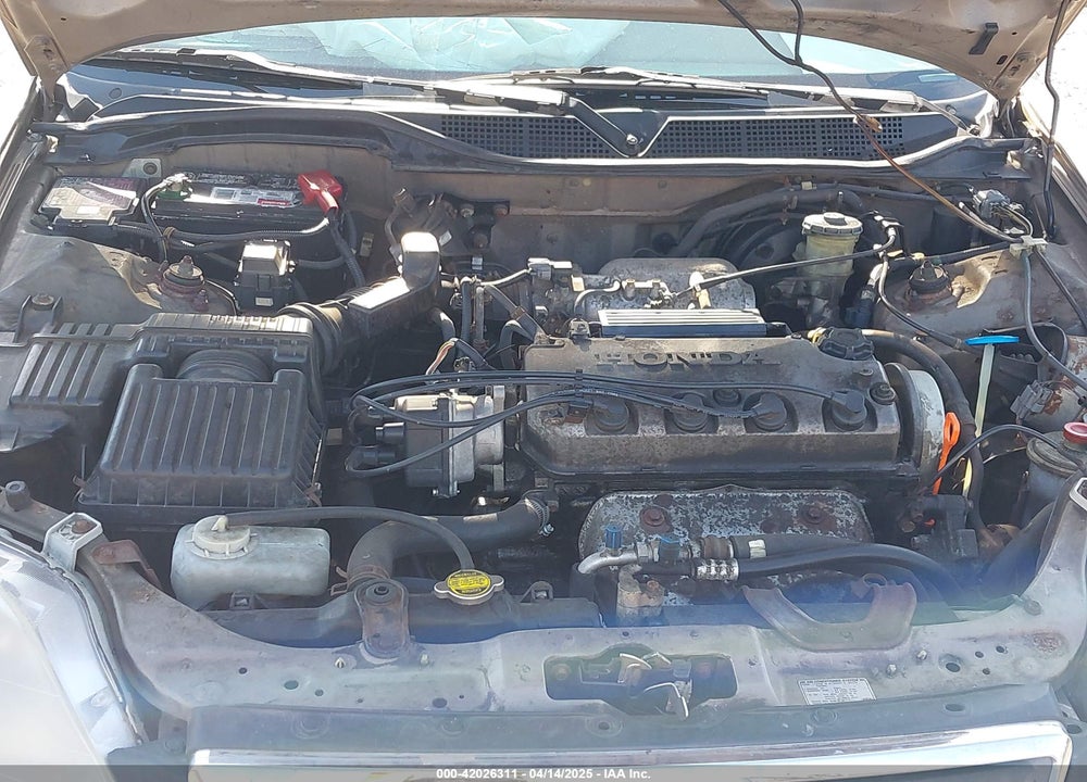 2000 HONDA CIVIC EX VIN: 2HGEJ864XYH584606