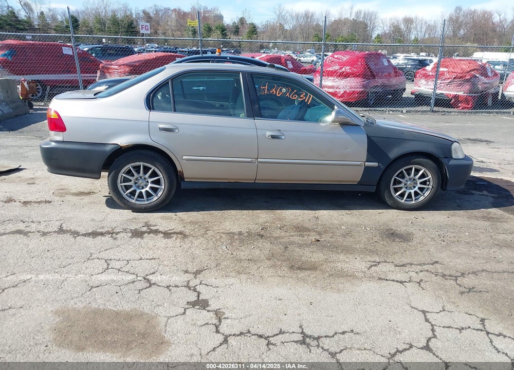2000 HONDA CIVIC EX VIN: 2HGEJ864XYH584606