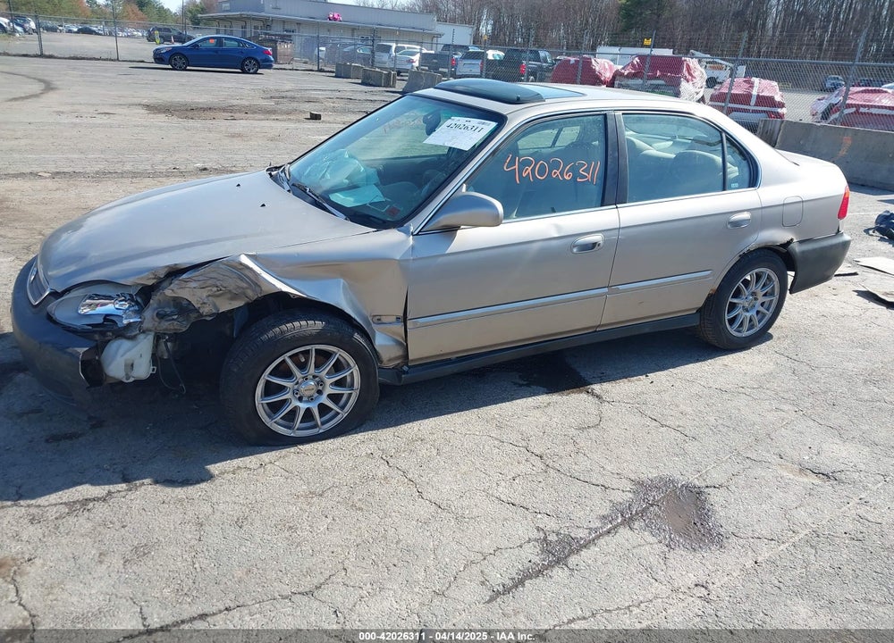 2000 HONDA CIVIC EX VIN: 2HGEJ864XYH584606