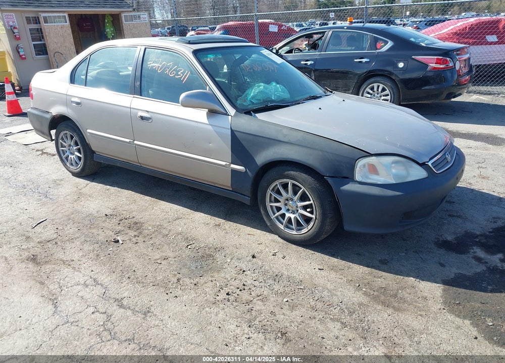 2000 HONDA CIVIC EX VIN: 2HGEJ864XYH584606