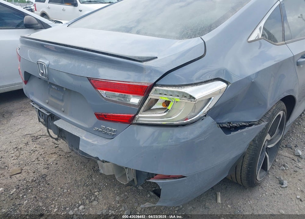 2022 HONDA ACCORD VIN: 1HGCV2F39NA016325