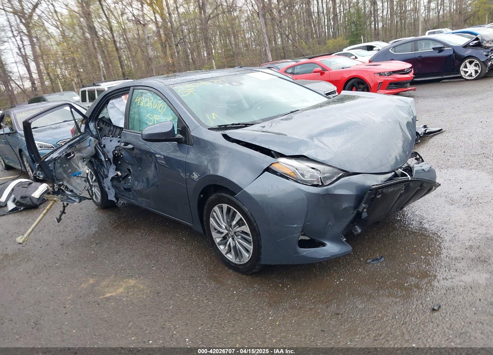 2018 TOYOTA COROLLA XLE VIN: 2T1BURHE6JC970833