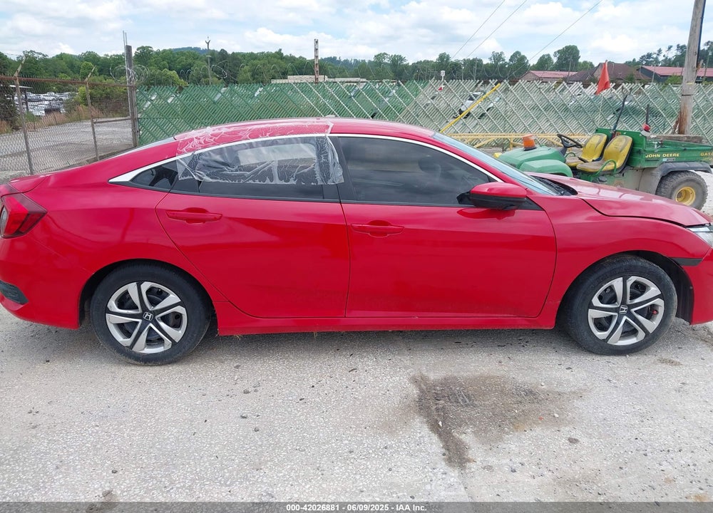 2017 HONDA CIVIC VIN: 2HGFC2F54HH538158