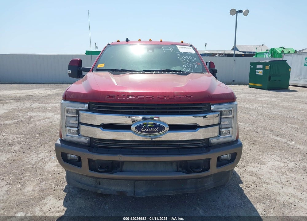2019 FORD F-350 KING RANCH VIN: 1FT8W3DT5KEE40647